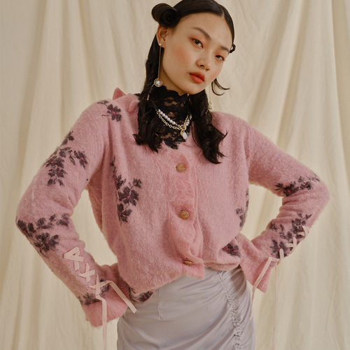 Hot Sales Winter High Quality Fashionable Pullover Sweater Design Cardigan Women