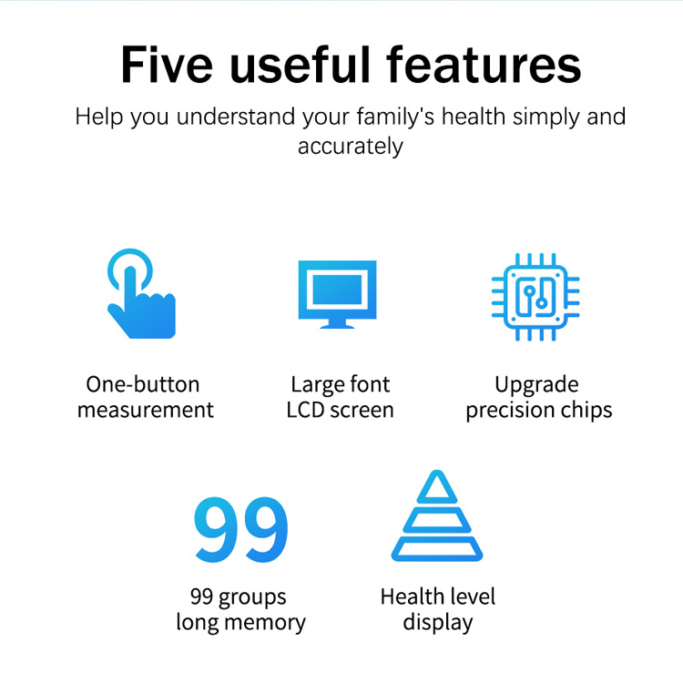 Yonker Yongrow household medical devices Smart Heart Rate bp automatic digital wrist blood pressure monitor machine