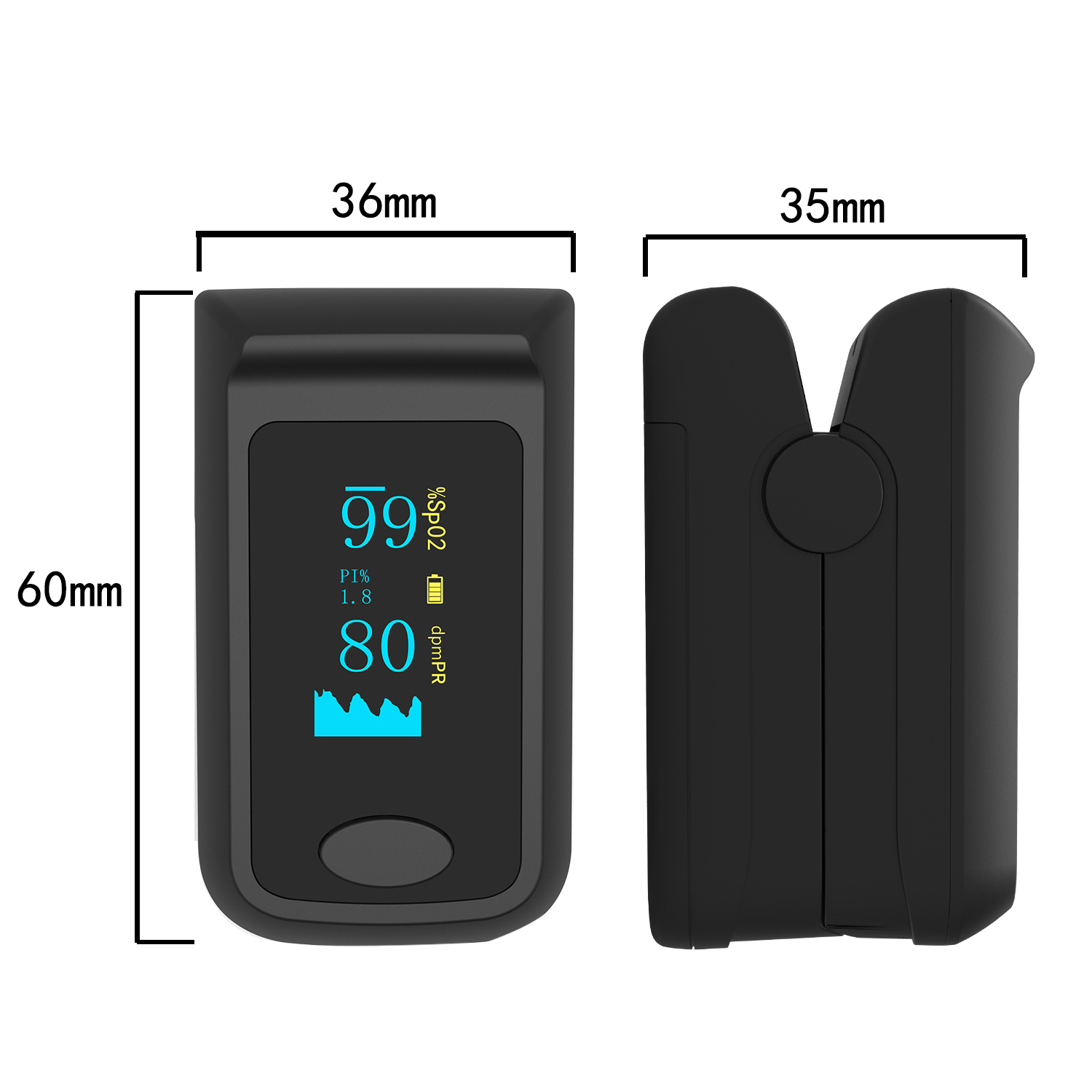 OLED /TFT/ LED Display CE Blood Pressure Meter Household Medical Devices