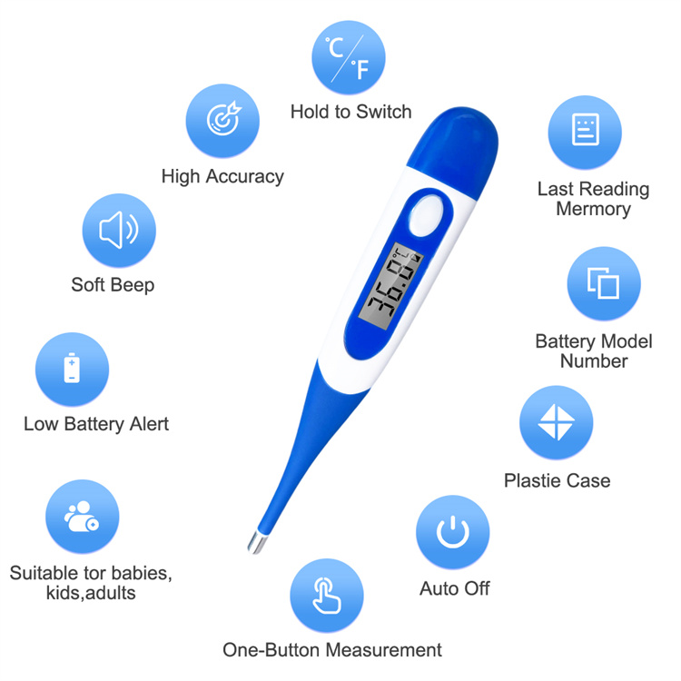  Household Baby Electronic Clinical Termometros Digitales Temperature Thermometer