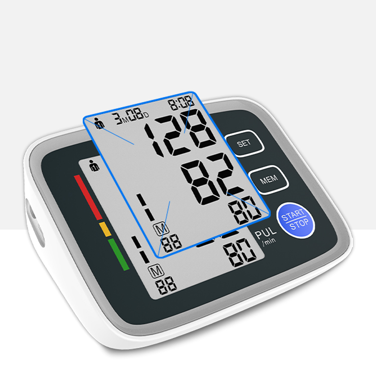Medical devices digital bp monitor machine cheap upper arm blood pressure monitor 