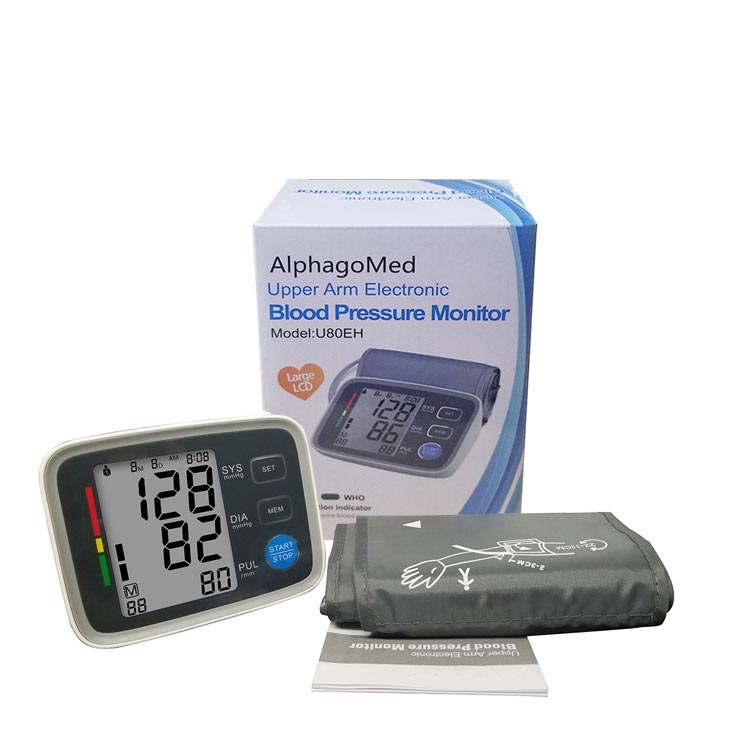 Medical devices digital bp monitor machine cheap upper arm blood pressure monitor 