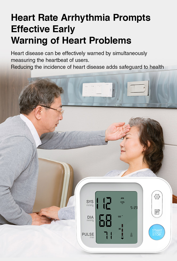 Yonker household medical devices Automatic Smart heart rate electronic sphygmomanometer BP wrist Digital blood pressure 