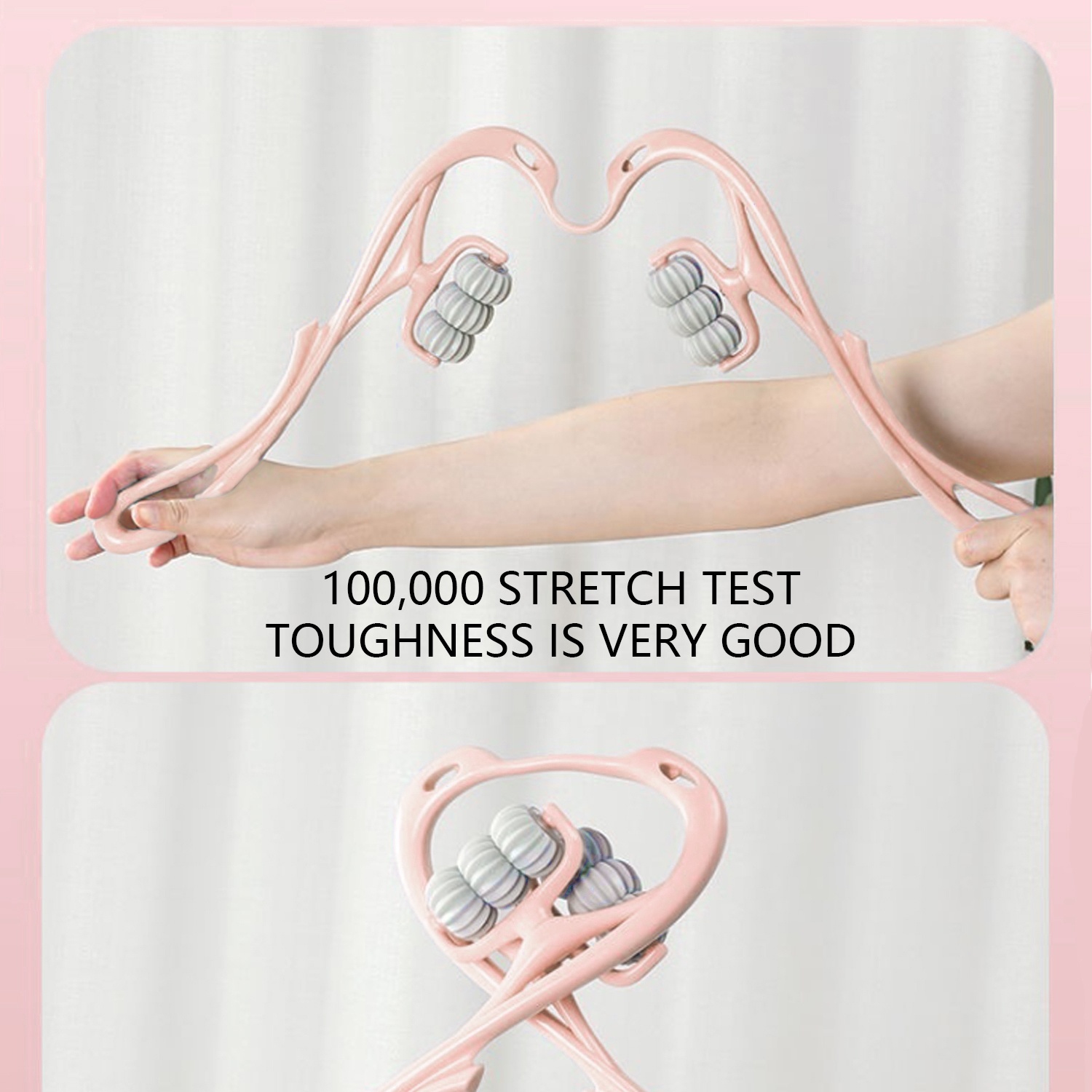 Neck Massage Products Dual Soft Ball Handheld Manual Cervical Spine Massage Dual Trigger Point Neck Massager For Neck Sh