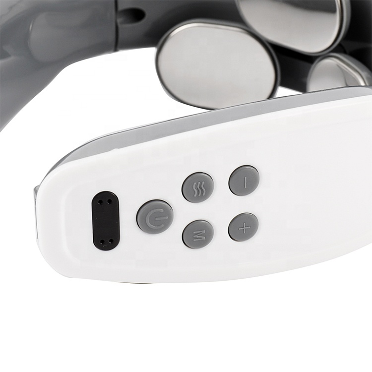 Smart Wireless U Shaped Electric Neck And Shoulder Massager With Heating Patch
