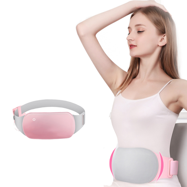 women  menstrual heat device  warmer waist massager belt period pain relief  heating pad