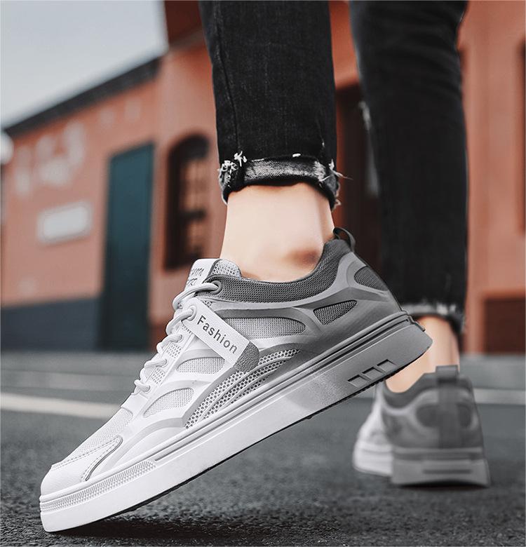  Spring breathable  high quality sneaker 2023 fashion style anti slip blue men casual shoes