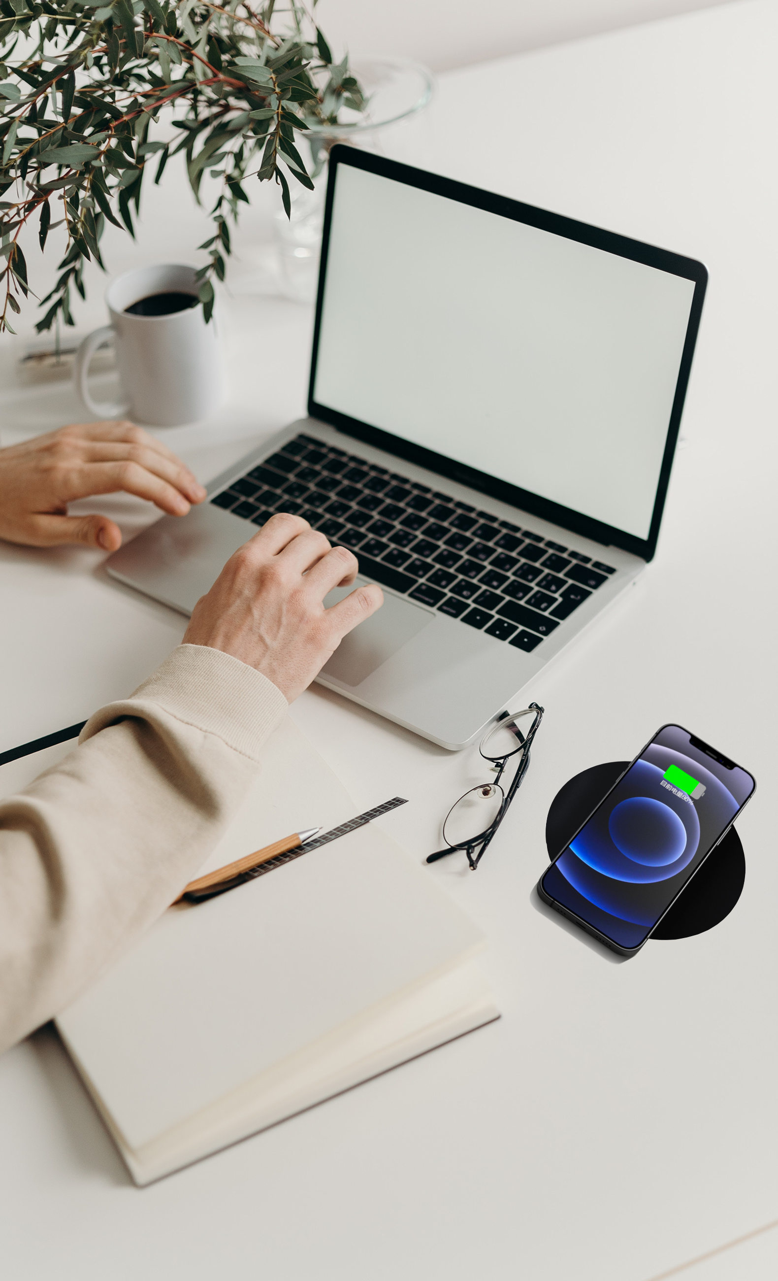 Phone Accessory Fast Charging 10W Hidden Invisible Wireless Charger For Furniture