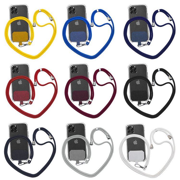 Adjustable Detachable Shoulder Neck Crossbody Cell Phone Strap Lanyard Universal Mobile Phone Accessories Safety Straps 