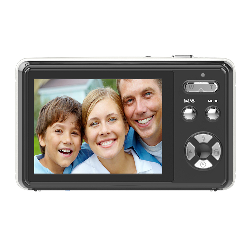 digital photo camera with 2.4'' Color display and 16x digital zoom mini vlog 1080p 2.7K camera