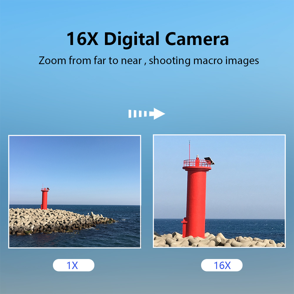 Cheap Digital Photo Camera  2.4 Inch Professional Compact Camera With Smile Catch mini camera for kids outdoor