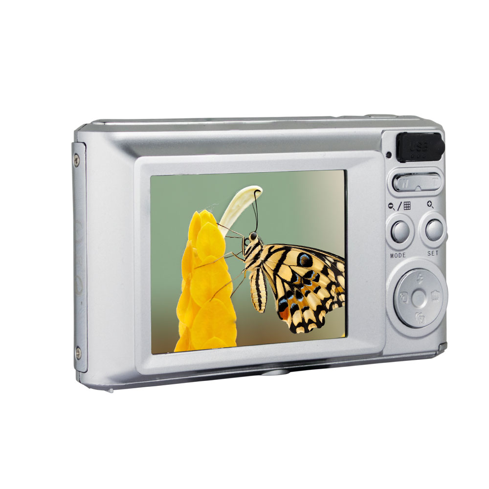 Cheap Digital Photo Camera  2.4 Inch Professional Compact Camera With Smile Catch
