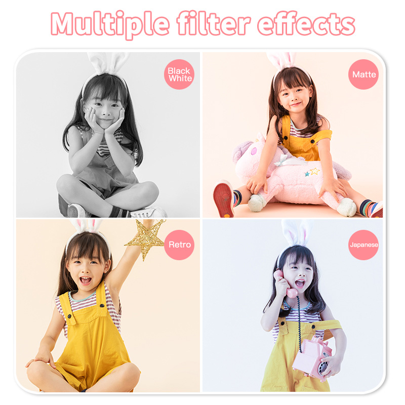 kids mini camera cute small children's video photo camera for children