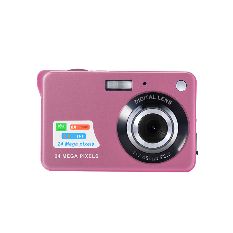 Amazon hot seller 2.7" screen 24 Megapixels 4K camera photo video compact digital camera made in china