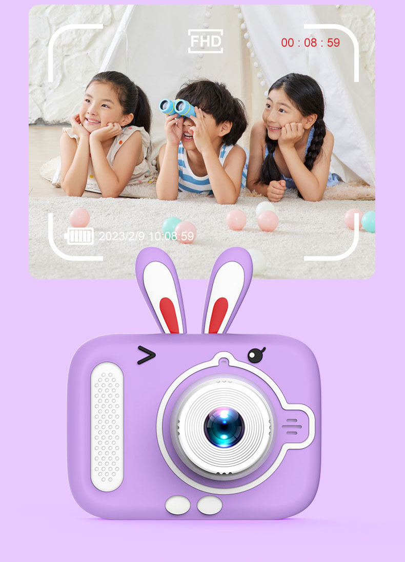 New 2 inch USB LCD Display Screen Take Photo Video HD Digital Camera Kids Toy Games Baby Cameras