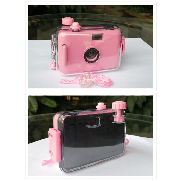 5m Waterproof Retro Film Mini Camera for Kids Point-and-shoot Kids Photo Camera Toy