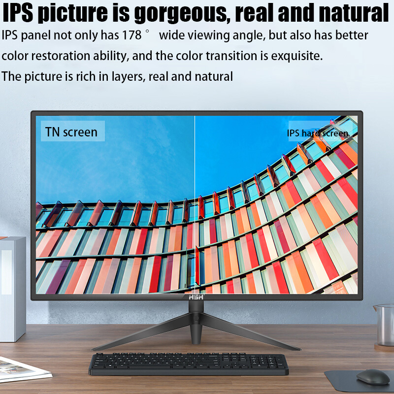 For  monitors 24 inches 144hz High refresh for  XPS 13 Hd desktop esports Eat Chicken game LCD screen desktop monitor