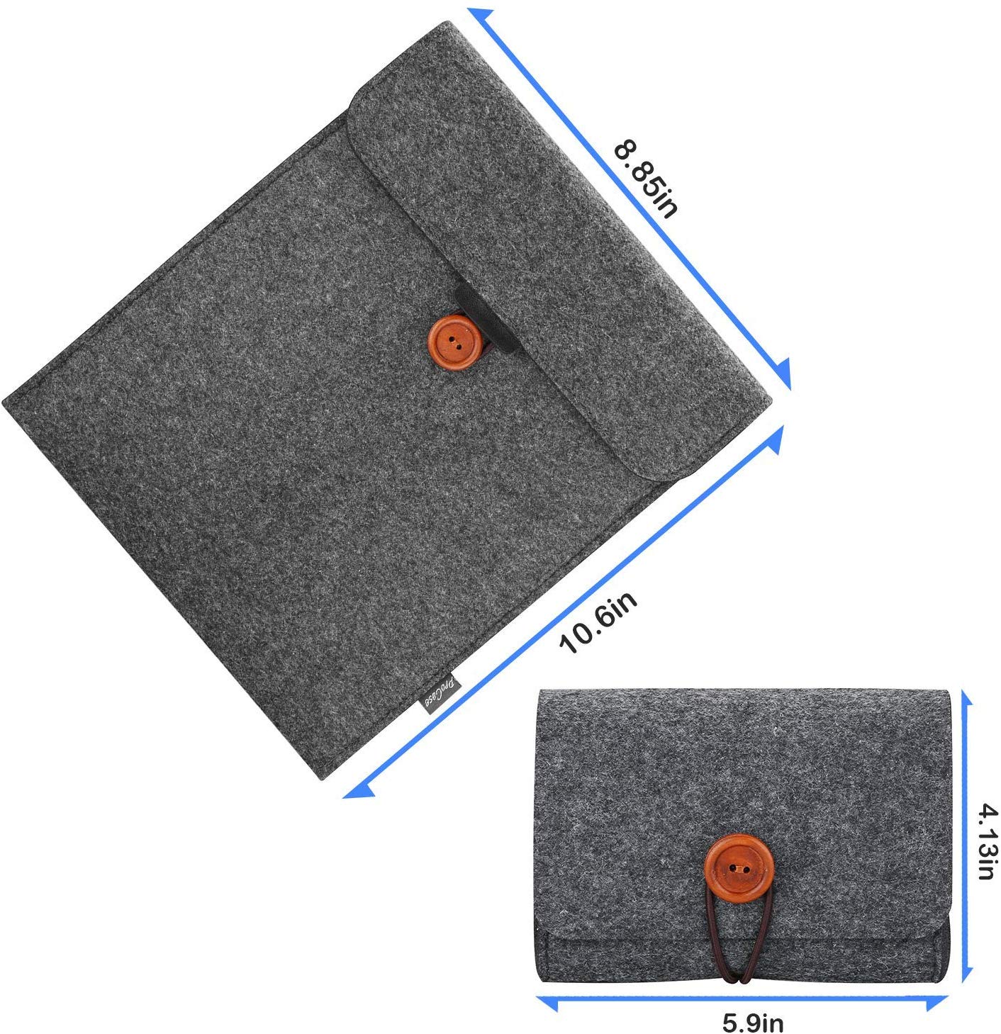  high-quality felt laptop sleeve laptop messenger bag briefcase