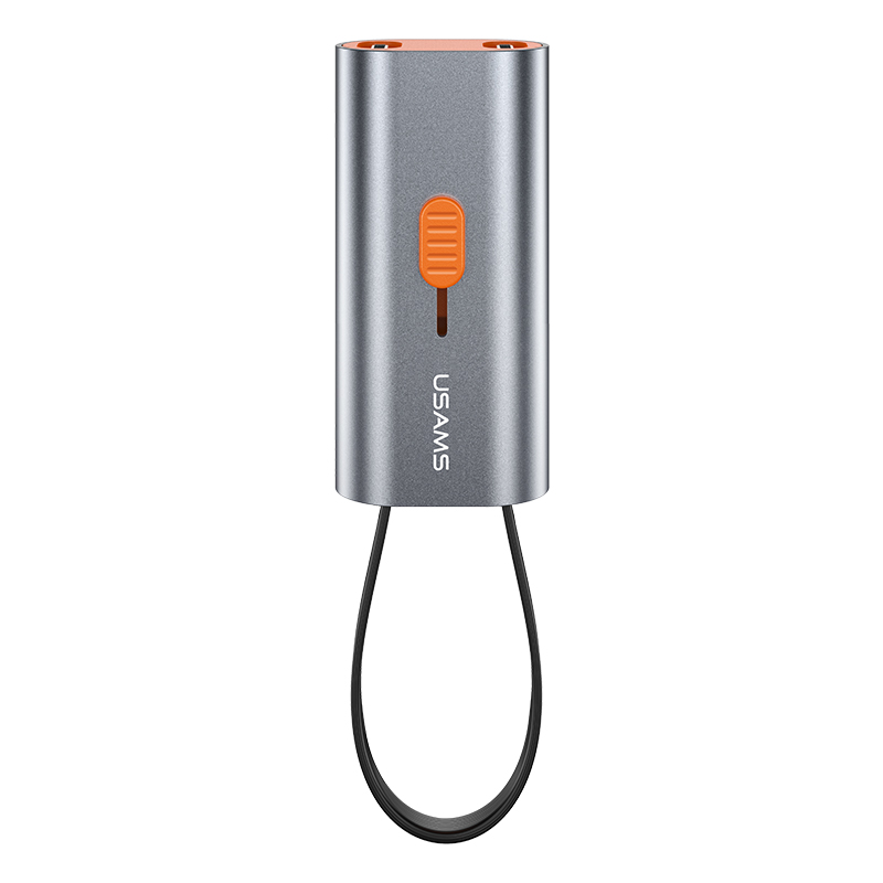 USAMS SJ560 4 in 1 Multifunctional 60W PD Fast Charging cable foldable 60W PD type c to type c fast charging data cable