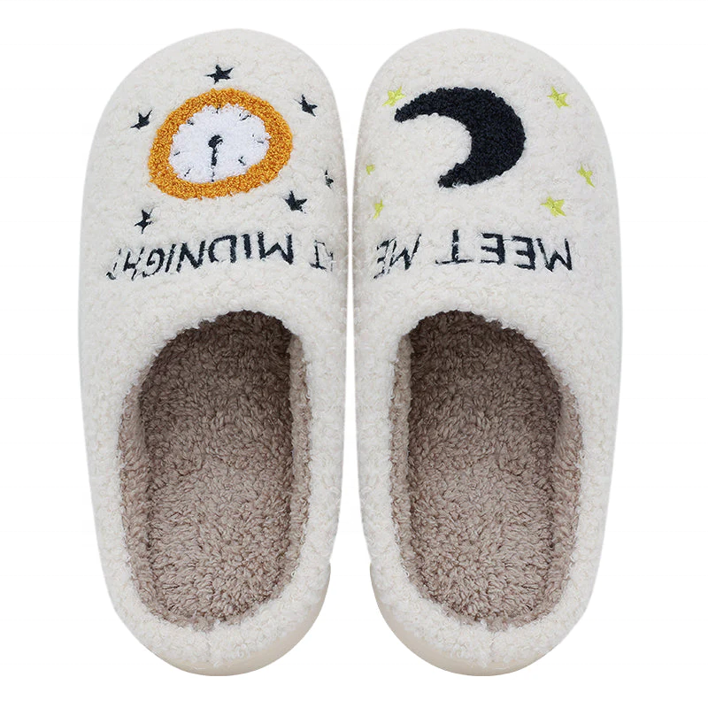Dropshipping product 2023 Meet Me At Midnight shoes slide sandals ladies house soft slippers home slippers woman indoor 
