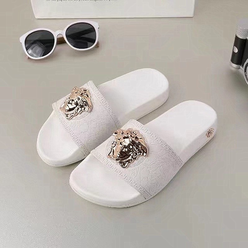 popular  pvc shoes women platform sandal with head ornament one-piece non-slip beach comfortable casual slippers for lad
