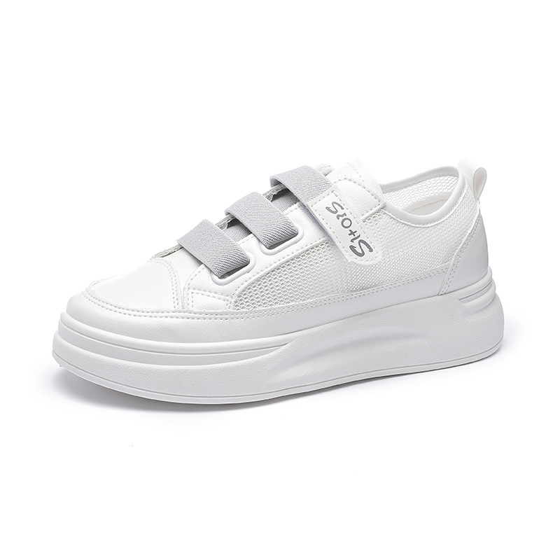 Fashion increase Breathable Mesh Upper sneakers sneakers White safety Women's Summer Casual Streetwear Shoes