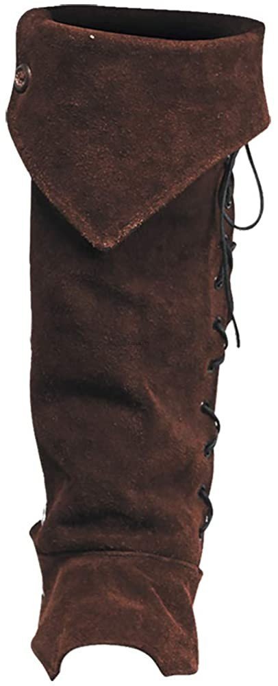 Medieval Boots Shoes Cover Leg Larp Viking Warrior Knight Costume Strap Puttees For Men Women ecowalson