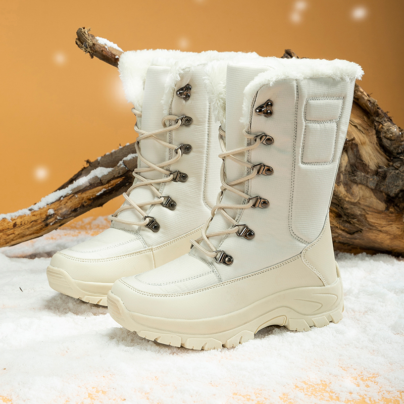 New Arrivals Women Snow Boots Plus Velvet Thickening Fashion Warm Winter Boots Long Shoes Boot