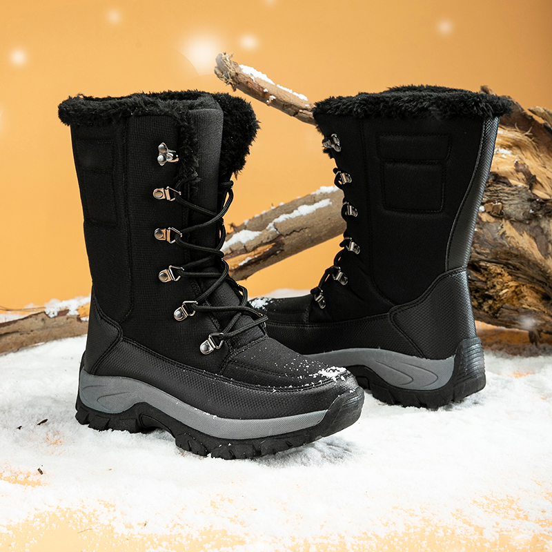 New Arrivals Women Snow Boots Plus Velvet Thickening Fashion Warm Winter Boots Long Shoes Boot