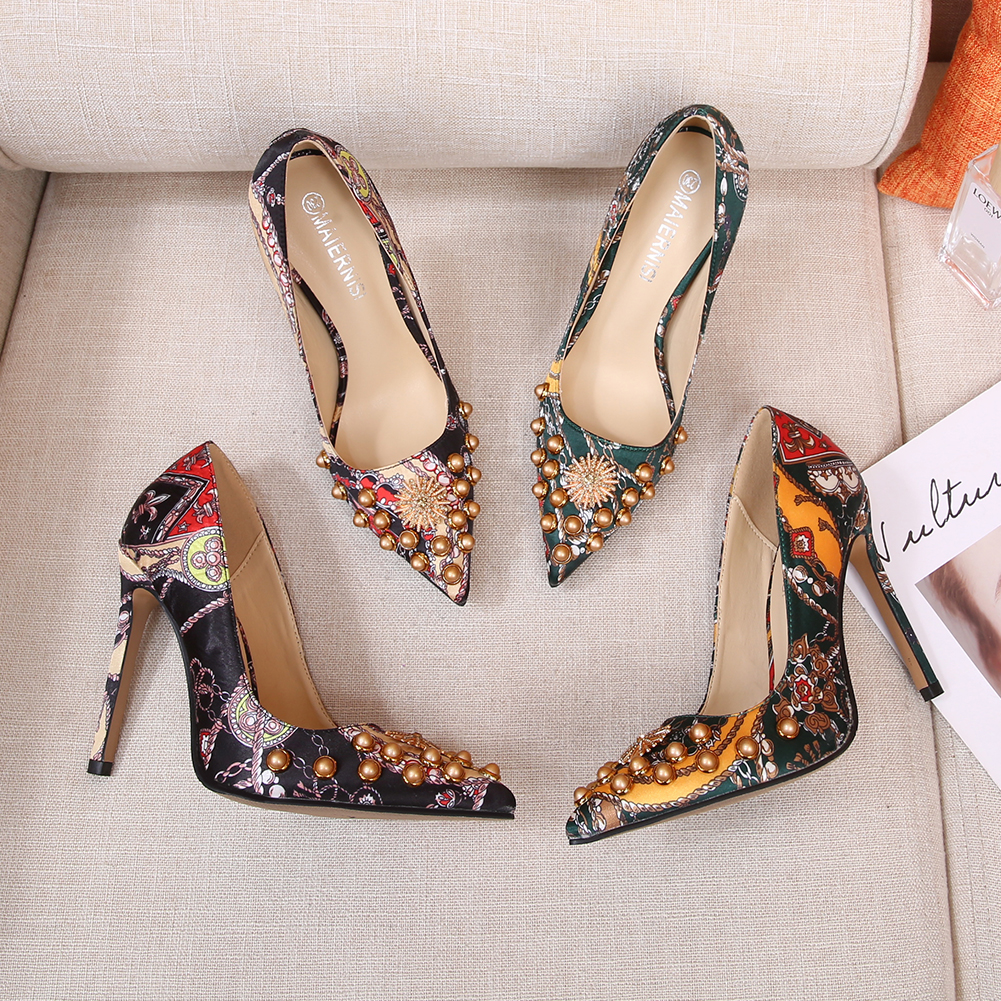 2022 direct sale fashion high heel women's sexy stiletto women's shoes