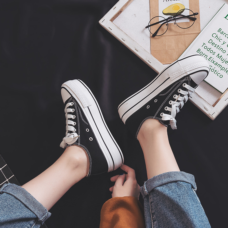 Height Increasing Shoes  Women Canvas Shoes Stylish Loafers Casual Shoes