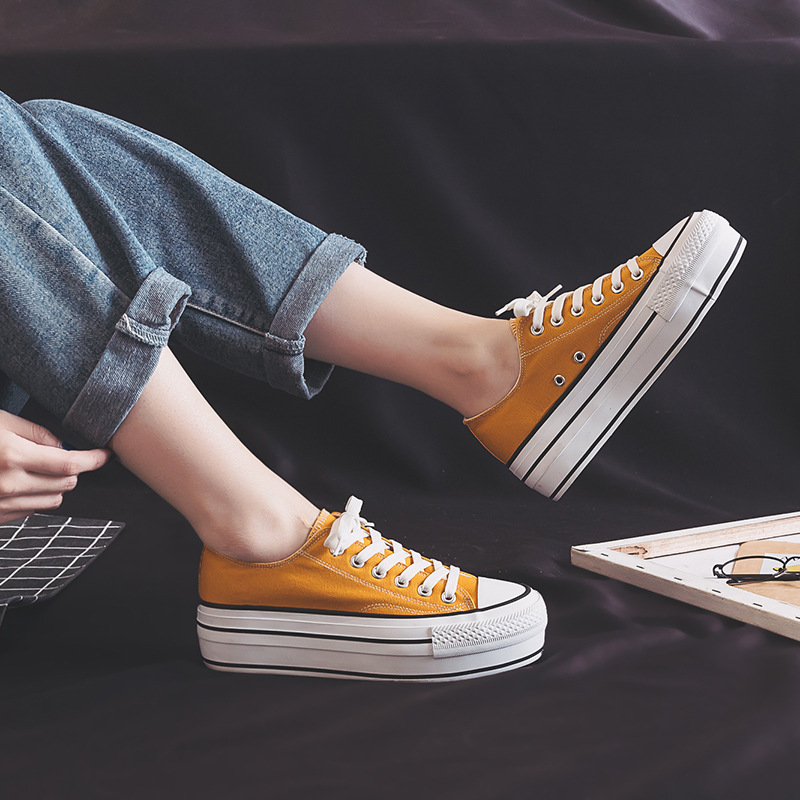 Height Increasing Shoes  Women Canvas Shoes Stylish Loafers Casual Shoes