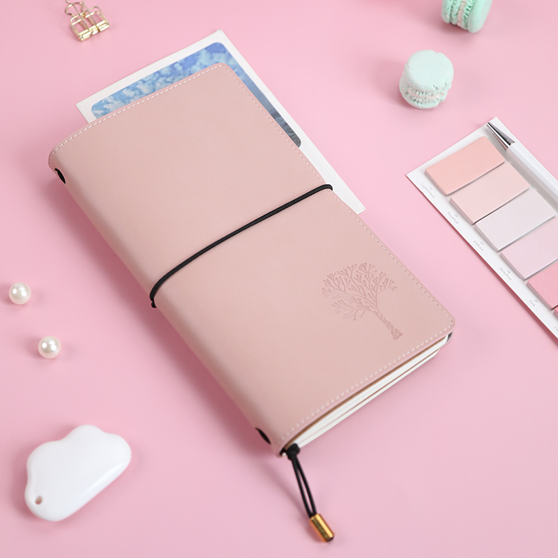 Study Office Necessity Book Agenda Journal Pu Cover Three Books Collections Notebook