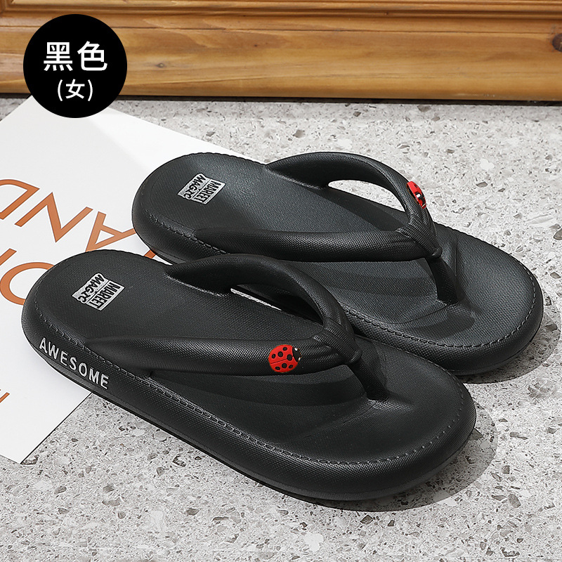 2022 Women's Summer Beautiful Color Beach Sliders Slippers Girl Woman Flats Sandals Shoes Designer Ladies Flip Flops