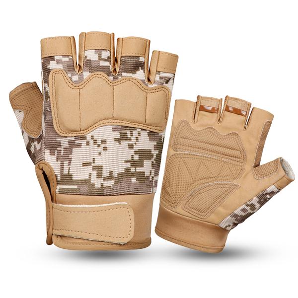  bike cycling man training protection sport half finger gloves