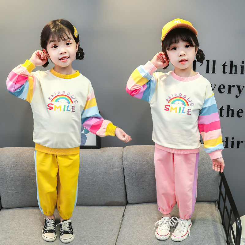 New kids clothing sets children's boutique clothes  baby girl spring autumn outfit set