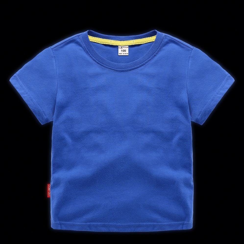 2022 cartoon design  girls Short Sets clothing printed clothes children cotton round neck short sleeve kids boy's t shir