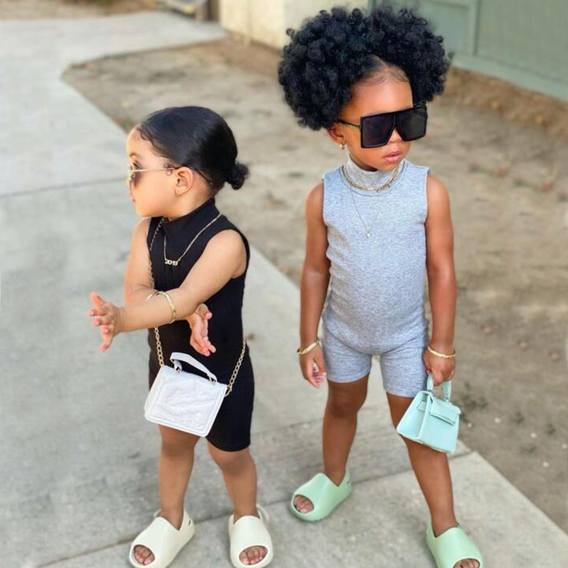 2023 kids clothing  children clothing sets girls shorts sleeveless kids summer clothes