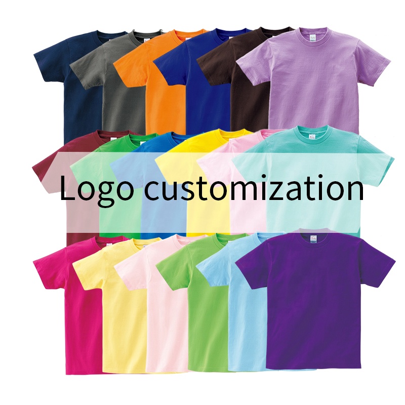 Ready to ship plain blank 100% cotton t-shirts kid's clothing for boys and girls   t shirts