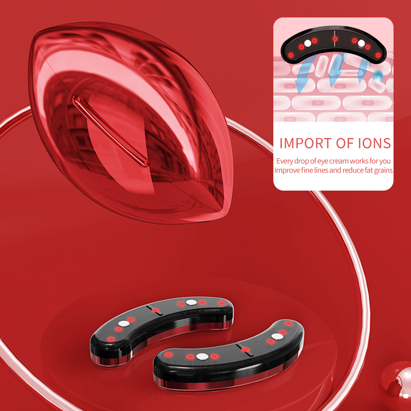 2023 New  RF&EMS eye equipment, ems hot compress eye massage anti wrinkle health care beauty machine