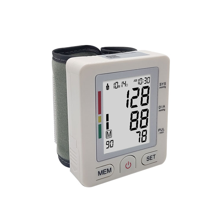 High Blood Pressure Monitor Tensiometro De Brazo Health Care Heart Rate Checking Machine   Direct Supply