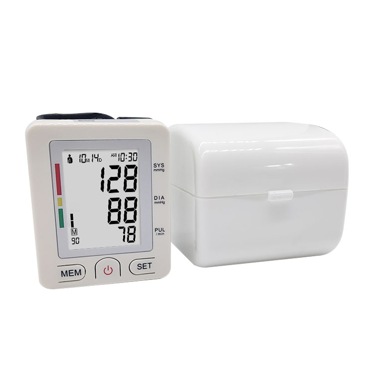 High Blood Pressure Monitor Tensiometro De Brazo Health Care Heart Rate Checking Machine   Direct Supply