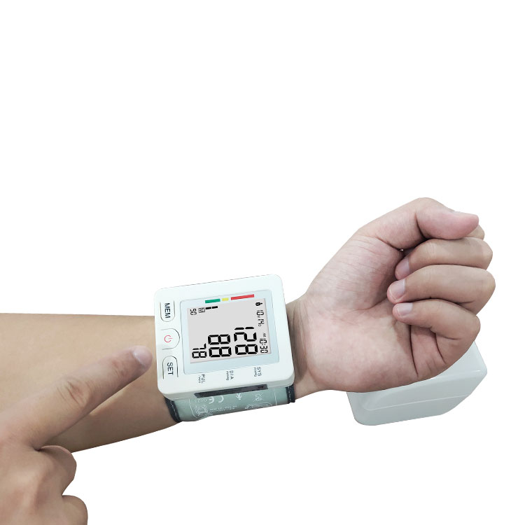 High Blood Pressure Monitor Tensiometro De Brazo Health Care Heart Rate Checking Machine   Direct Supply