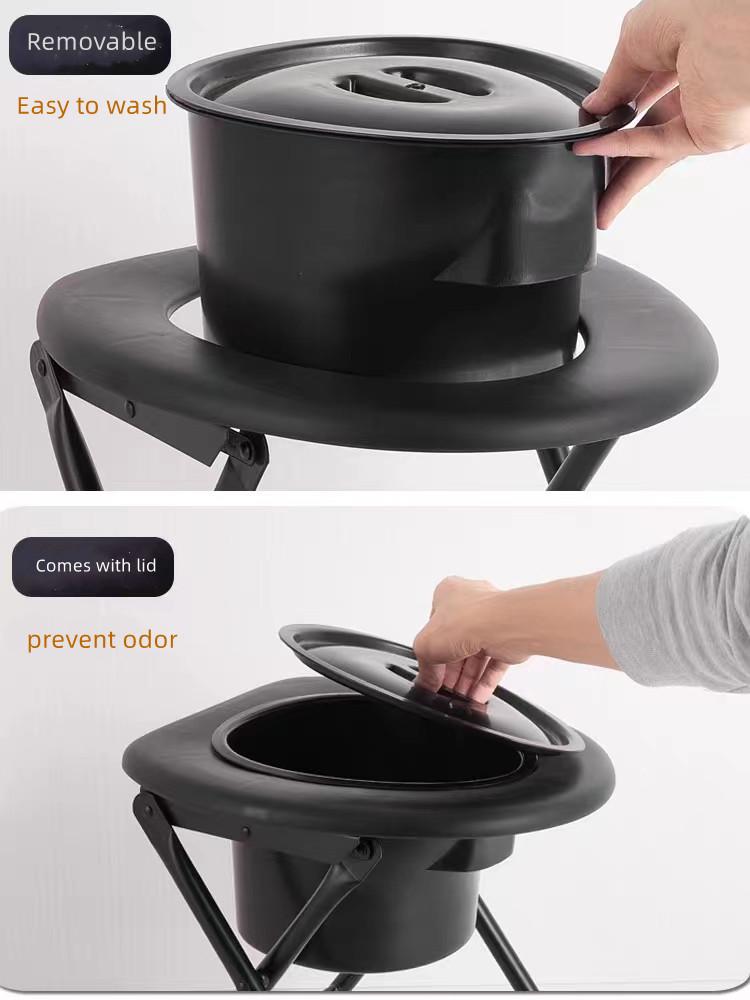 Health care supplies medical folding toilet chair portable toilet