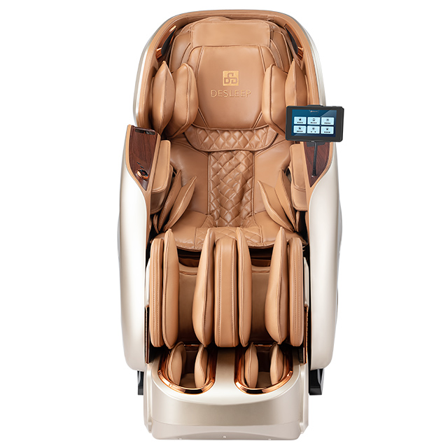 Desleep Luxury Remote Control LCD Touch Panel Calf Roller Electric Calf Foot Extension 4D Massage Chair
