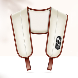 AUX  BRP9 Simulation Pounding Neck and Shoulder Massage Shawl Massager with Heating Back Massage Products
