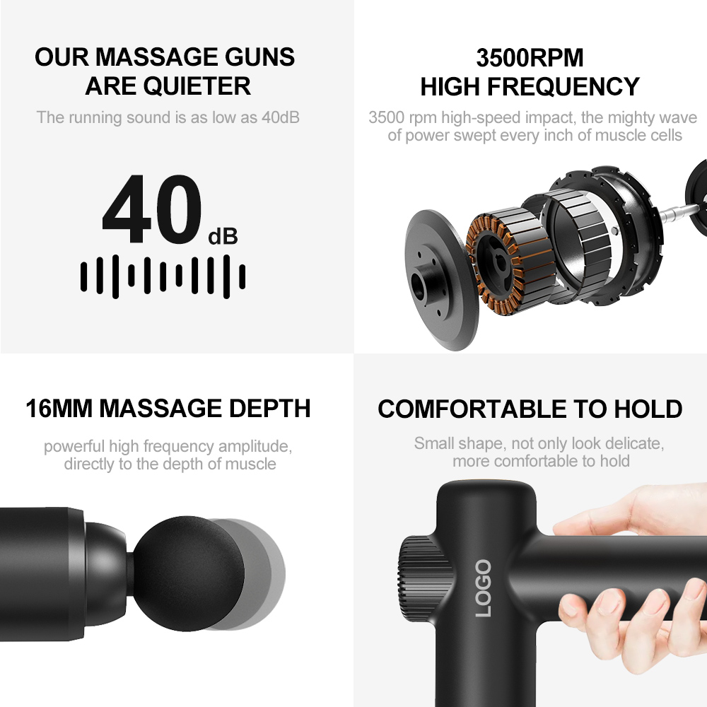 Best Selling Fascia Gun Professional Massage Products Relaxing Muscles Massage Body Deep Tissue Massage Gun