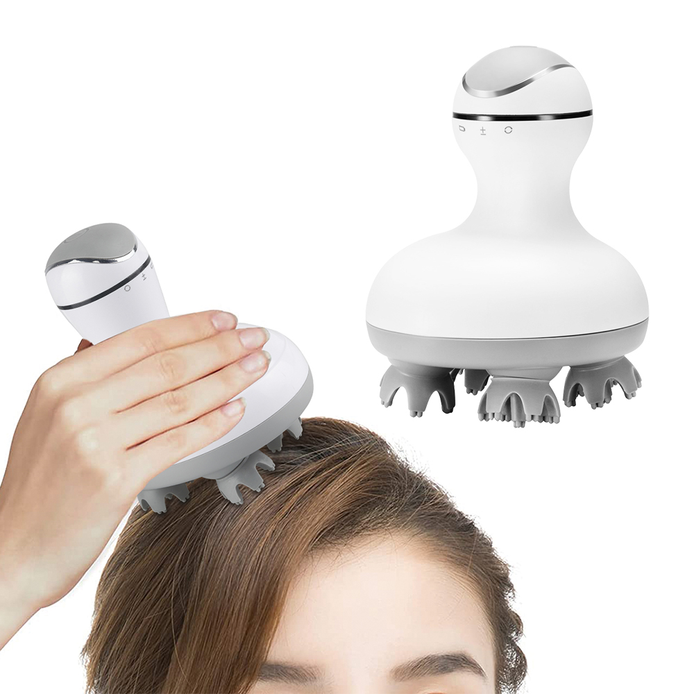 Wh-86 Dropshipping Products 2023 Scalp Massager for Stress Relax Electric Portable Head Massager Scrubber