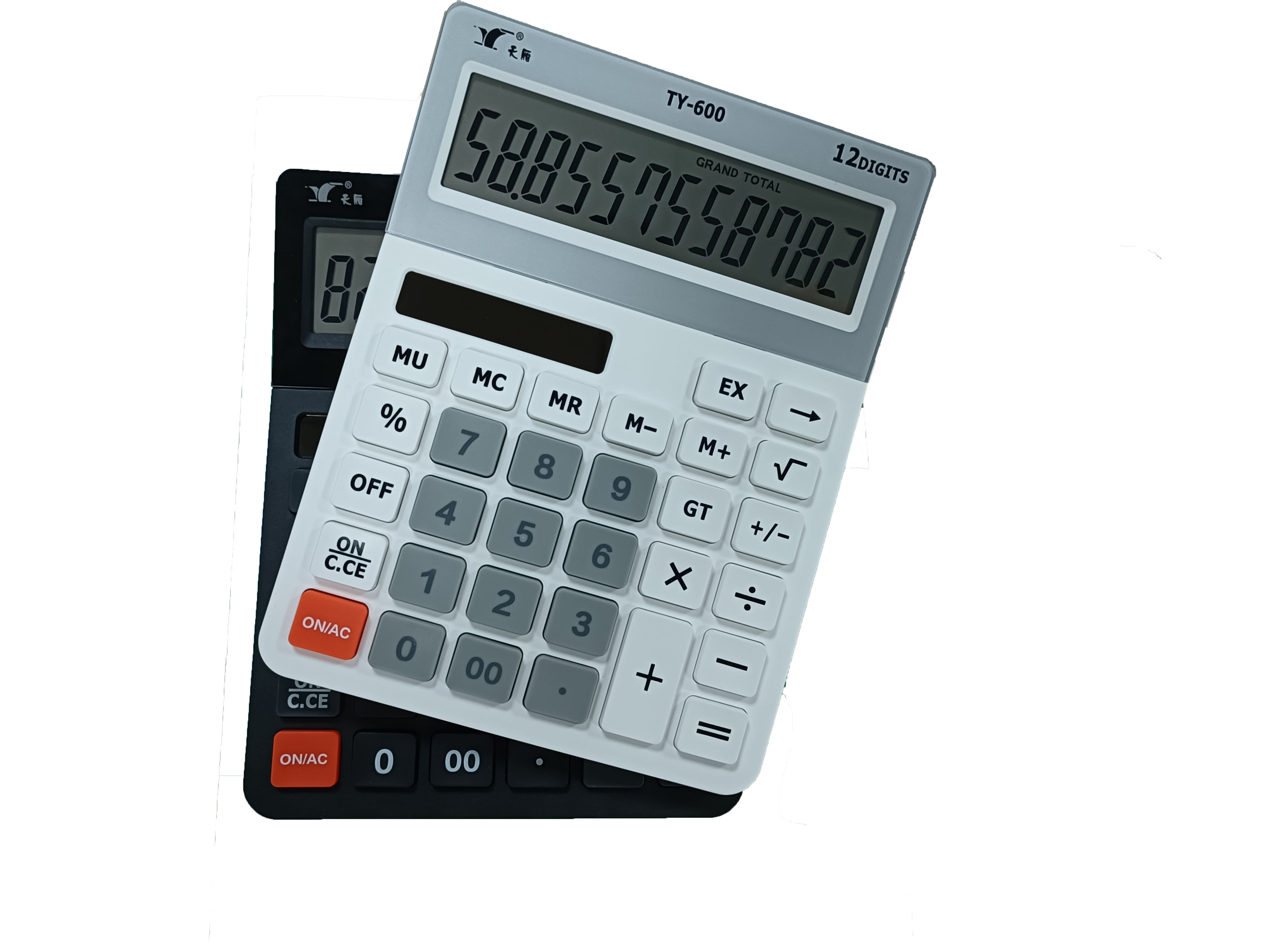High Performance Desktop Calculator 12 Digits Solar and AAA Desktop Calculators for School and Office