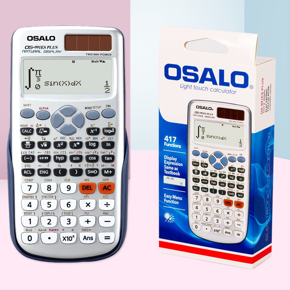 417 scientific calculator functions education calculadora cientifica calculator os-991es plus